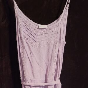 Large boho maxi dress in light purple 💜